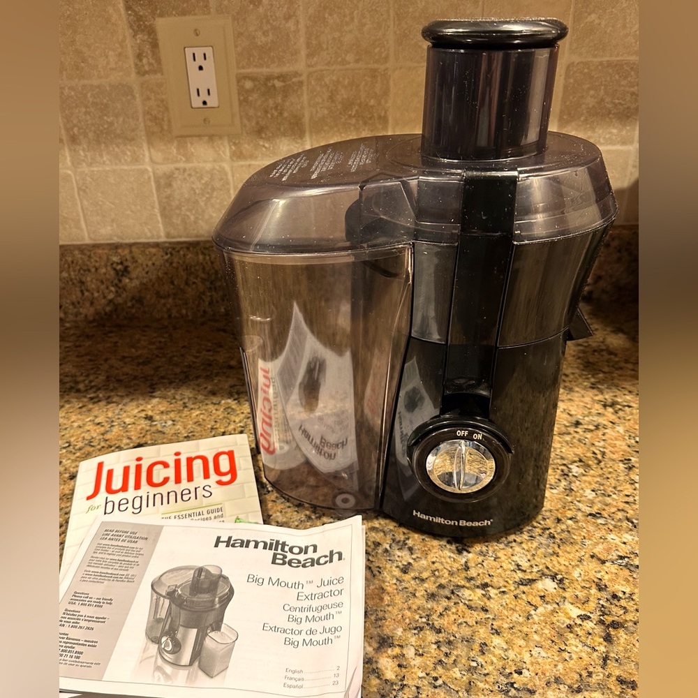 Hamilton Beach Juice Extractor & Recipes